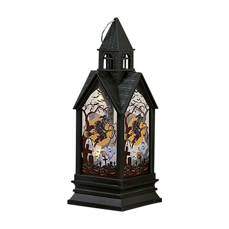 

Border Retro Pendant Small Night Light Electronic Candle Wind Light Pumpkin Party Prop Decoration Cost-Effective Choice