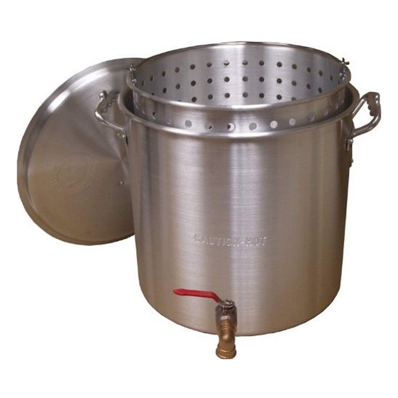 King Kooker 120-Quart Aluminum Boiling Pot