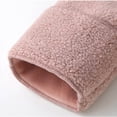thumbnail image 2 of Gibobby Abrigos de invierno para niños y niñasAbrigo largo sólido para niñas pequeñas, chaqueta de lana gruesa de invierno para niños, prendas de vestir (Rosa, 11-12 Años), 2 of 5