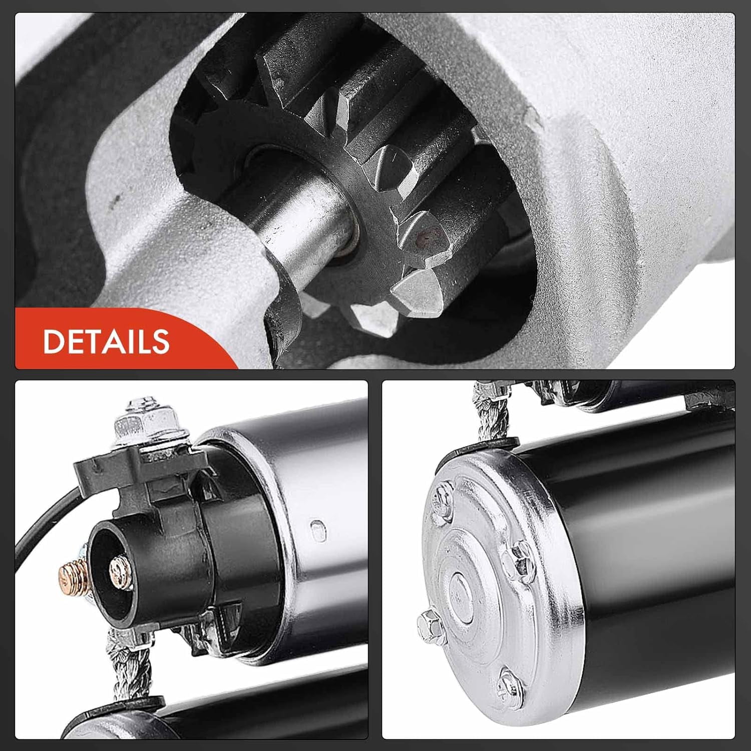 A-Premium Starter Motor Compatible with Mazda 3 2010-2013, 5 2012-2013, 6 2011-2013, CX-7 2011-2012, L4 2.3L 2.5L, 12V 1.4KW 11 Teeth Clockwise, Replace# 410-48362, L538-18-400R0B