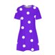 thumbnail image 3 of Vestidos de Verano de Mujer Cuello Redondo Manga Corta Impreso, Ligero Y Cómodo Vestidos Casuales para Mujeres, 3 of 4