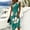 Light Green, variant on Dresses For Women Crew Neck Sleeveless Fit And Flare Fashionable Lightweight Elegant Summer Dress Dark Blue L