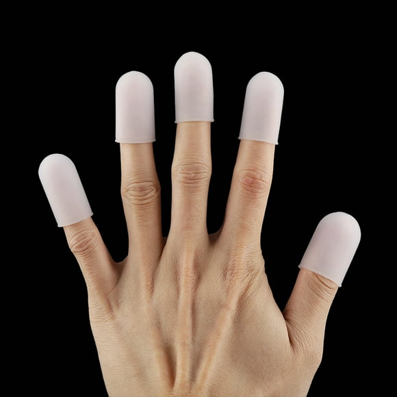 Finger Protectors, Silicone Finger Protector Silicone Finger Protectors Finger Cots Fingertip Cover Thumbs Protector