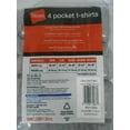 thumbnail image 6 of Hanes Men's Pocket T-shirts 4-pack Sizes M-3X Black, Gray, Red or Blue, 6 of 7