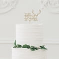 thumbnail image 3 of Weddingstar Natural Wood Cake Topper Decoration - The Hunt Is Over, 3 of 5