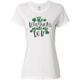 thumbnail image 3 of Inktastic St. Patrick's Day The Leprechauns Made me Do It Women's T-Shirt, 3 of 5