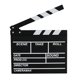 thumbnail image 2 of Movie Film Clap Board 20 X 20cm Dry Erase Black Wooden Clapper Board for Director, 2 of 5