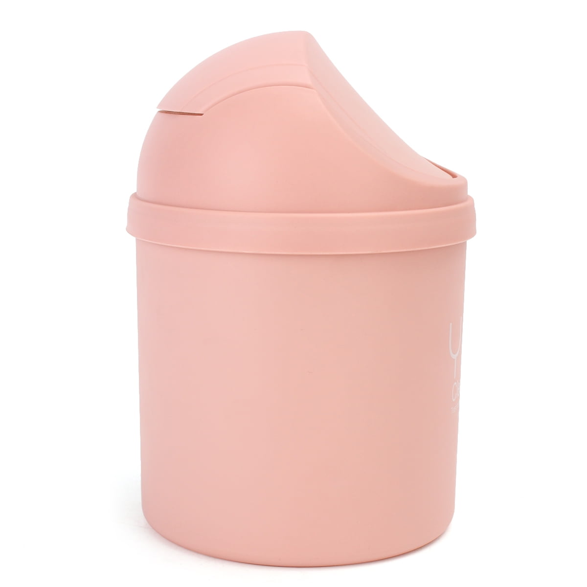 Arzil Mini Trash Can With Swing Lid Small Waste Bin Garbage