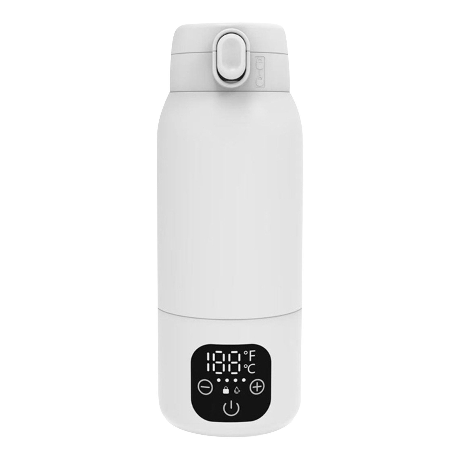 Uanit Portable Travel Bottle Warmer with Fast Heating Technology for Formula and Water, Long Battery Life Large Capacity Warmer Suitable for 𝗕𝗮𝗯𝘆 Outdoor Feeding and On-the-Go Use