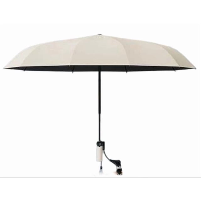 MTBLYS Sombrilla plegable con clip para silla de camping UPF50+ | Sombrilla portátil para silla de playa con soporte de clip | Toldo para silla de pesca al aire libre para patio|picnic|senderismo
