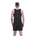 thumbnail image 2 of Keanu Mens Ribbed Cotton Blend Fitted Vest Top (Pack of 6), 2 of 4