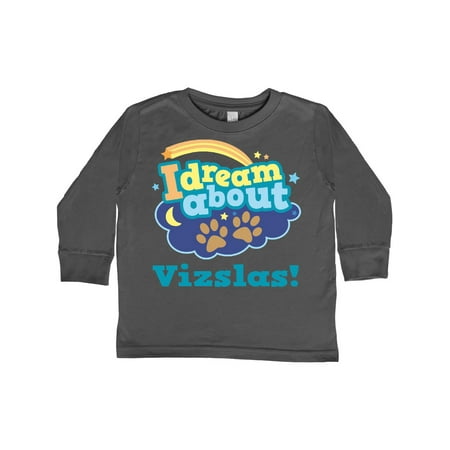 

Inktastic Vizsla Dog Dream Gift Toddler Boy or Toddler Girl Long Sleeve T-Shirt