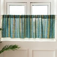 thumbnail image 3 of Farmhouse Valance Curtain for Kitchen Windows,Boho Tribal Valances with Tassel Decorative Short Window Curtains for Bathroom,Living Room,Bedroom,52 x 17.7 Inch, 3 of 9