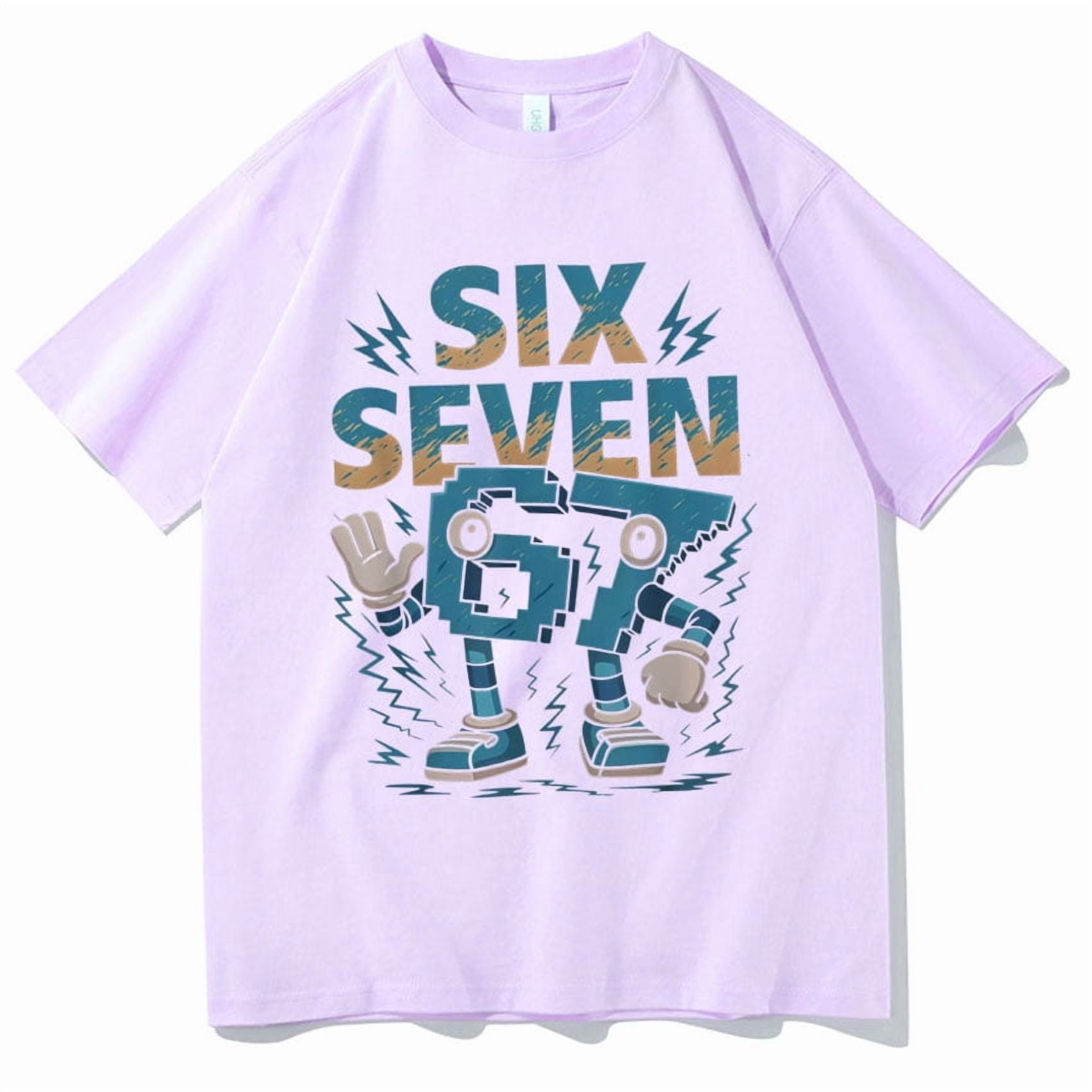 Y2K Gaming Inspired T-Shirt - Unisex 67 Six Seven Funny Italian