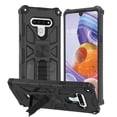 thumbnail image 1 of LG Stylo 6 Phone Case Premium Hybrid Impact Armor Military Grade Shockproof Heavy Duty with Kickstand Protective Rugged Dual Layers 2 in 1 Hard PC & TPU Silicone Cover [BLACK] for LG STYLO 6 [2020], 1 of 1