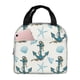 thumbnail image 1 of Disketp Anchors And Shells Bolsa Térmica para Almuerzo para Hombre y Mujer, Ideal para Trabajo, Senderismo y Picnic, 1 of 8