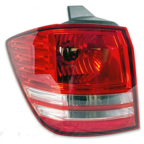 KAI New Economy Replacement Driver Side Outer Tail Light Lens And Housing, Fits 2009-2009 Dodge Journey