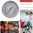 thumbnail image 4 of PinesC Barbecue Thermometer, Stainless Steel Oven Thermometer Max 500C/1000F Analog Display Thermometer for Oven, Pizza Oven, Wood Oven, 4 of 5