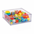 thumbnail image 5 of Mainstays Large Clear Plastic Pull-Out Closet Organizer Drawer, 14 in x 13.78 in x 5.5 in, 5 of 8