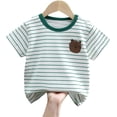 thumbnail image 2 of Camiseta de Manga Corta Infantil,Ropa Infantil de Verano de Algodón,Ligera,Cómoda,Transpirable, 2 of 5