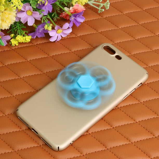 Tri Fidget Hand Spinner Finger Focus Funda para iPhone 7 Plus (Oro)-136197.02
