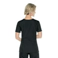 thumbnail image 3 of Landau Essentials Tailored Fit 4-Pocket V-Neck Scrub Top for Women 8111, 3 of 3