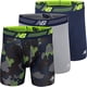 thumbnail image 1 of Calzoncillos tipo bóxer New Balance de 6 pulgadas sin etiqueta para hombre, paquete de 3, 1 of 5