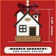 thumbnail image 5 of House Warming Gifts - New House New Beginning Gift Ideas, Housewarming Gifts for New Home, Women, Couples, Homeowners, Wooden New Home Ornament 2025 - First Christmas Decor, 5 of 6