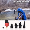 thumbnail image 3 of Adaptador de bomba SUP Adaptador de válvula de aire para aparejos de surf de kayak en canoa al aire libre Hugtrwg Para estrenar, 3 of 6