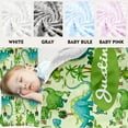thumbnail image 5 of Kainsy Personalized Toddler Nap Mat for Boys & Girls, Kids Sleeping Bag for Preschool & Daycare, Dinosaur Design, Minky Dot Blanket Soft & Comfortable, Ideal for Camping Travel Kindergarten, 5 of 9
