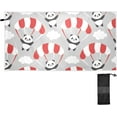 thumbnail image 2 of Dreamtimes Panda Flying in The Sky Beach Towel Quick Dry Absorbent Bath Towels Sandproof Lightweight Towel for Gym Yoga Sports Swimming- 30x60in, 2 of 7