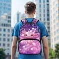 thumbnail image 3 of Aplkyhs Cherry Blossom Axolotl School Backpack for Students 6-18 Ergonomic Padded Adjustable Straps Large Capacity Water Resistant Book Bags for Kids Elementary Middle High School, 3 of 7