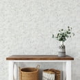 thumbnail image 6 of Tempaper Grey Brushstroke Garden Peel and Stick Wallpaper, 20.5" x 16.5', 6 of 7