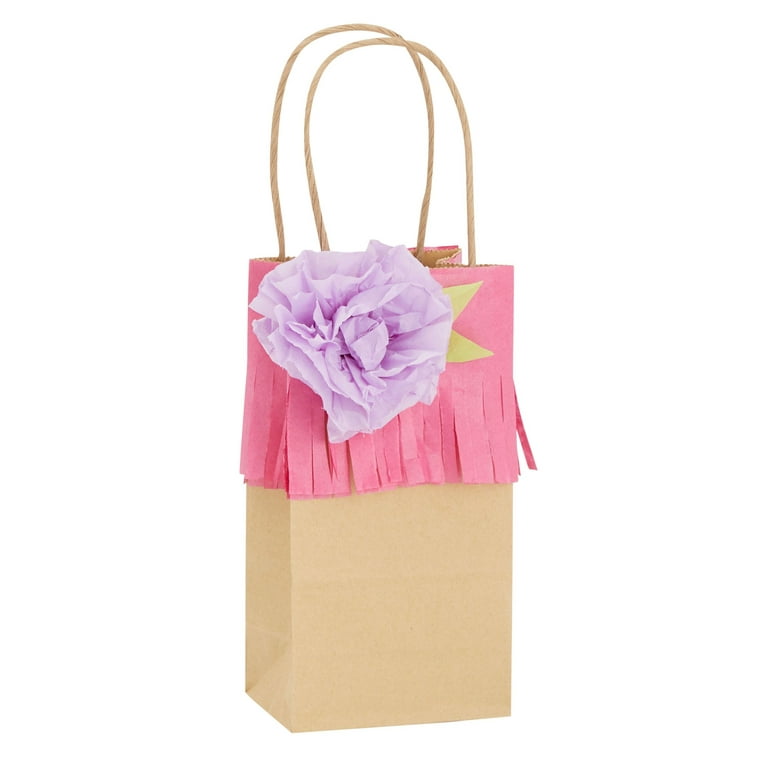  Pink Gift Bags 25Pack Extra Small Thank You Paper Gift
