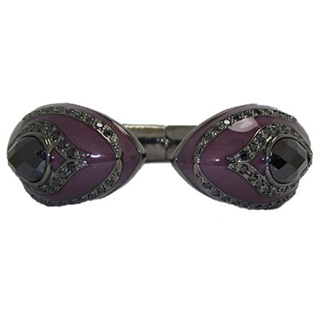 Bracelet en Cristal Accentué avec Charnière