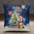 thumbnail image 2 of Merry Christmas and Happy New Year Santa Shiba Inu Holiday Xmas Winter 2025 Pillowcase Double Sided Shibas Dog Lovers Gifts Idea Pillow Case Covers - 00024, 2 of 3