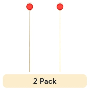 Hy-Ko 48-Inch Red Driveway Marker Reflectors, 2-Pack