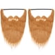 thumbnail image 1 of 2 uds máscaras de barba falsa de Halloween bigotes de simulación para fiesta, 1 of 8
