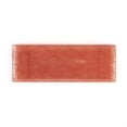 thumbnail image 2 of Glass Dinnerware 13.75" x 5" x h:0.5" Rectangular Red Glass Platter (Set of 2), 2 of 5