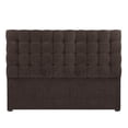 thumbnail image 1 of Cabecera King Size Trinity Slip Chocolate, 1 of 6