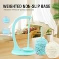 thumbnail image 4 of Yarn Holder Spinner Magnetic for Crocheting and Knitting – Durable Molded Plastic Yarn Organizer for Crochet Supplies and Yarn Storage, Smooth Rotation Base –Green, 4 of 10
