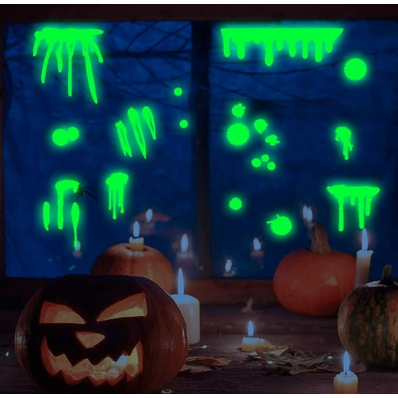 LINLIN Wall Stickers, Glow in The Dark , Glow in The Dark Moon for Ceiling Space Wall Stickers Solar System Galaxy Wall Decals