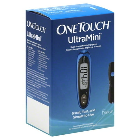 OneTouch Ultra Mini Glucose Monitoring System Blue Comet 1