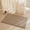 Beige, variant on Waffle Bath Mat, Boho Bathroom Rugs Non Slip Washable Super Absorbent Quick Dry Bath Mat Farmhouse Bathroom Decor, 36"x24" Beige
