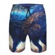 thumbnail image 3 of Balery Moonlit Blue Wolf Traje de Baño Estilo Hawaiano para Hombre, Shorts de Secado Rápido con Bolsillos-3X-Large, 3 of 6
