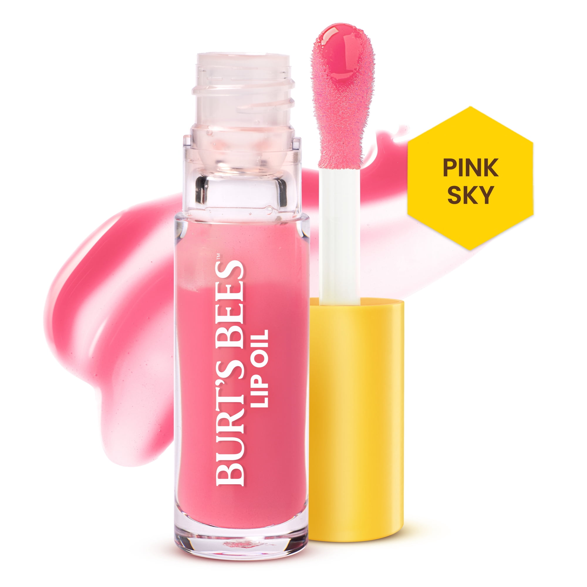 Burt's Bees Lip Oil Lip Gloss, Pink Sky