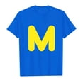 thumbnail image 4 of Children's Short Sleeve Cotton T-Shirt with Funny Letter Print – Casual Comfortable Top for Toddler Baby Boys and Girls, 4 of 4
