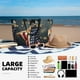 thumbnail image 5 of Fotbe North American Bald Eagle1 Bolsa de Viaje para Playa - Resistente al Agua, Bolsa Tote de Gran Capacidad y Ligera con 7 Bolsillos para Mujeres y Hombres, 5 of 7