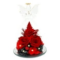 thumbnail image 2 of GFHFHITJ Valentines Table Decor Anniversary Gifts for Women In Glass Christmas Rose Gift, 2 of 6