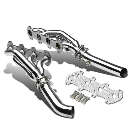 For 2004 to 2010 Ford F150 5.4 V8 Stainless Steel Header / Exhaust Tubular Manifold+Mid Pipe 05 06 07 08